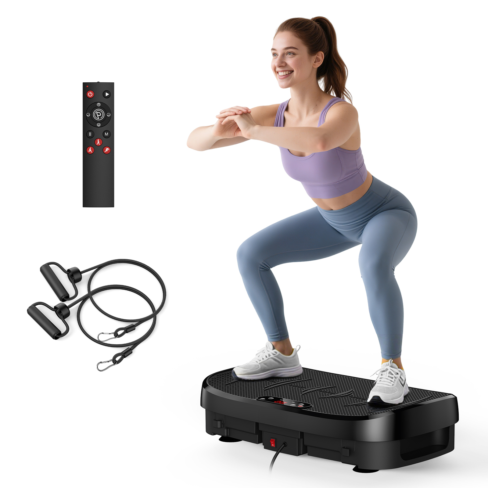 Home Gym Online - لوح اهتزاز لحرق الدهون ومنصة لياقة