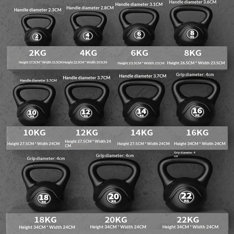 Home Gym Online - كيتل بيل قابل للتعديل 8 كجم