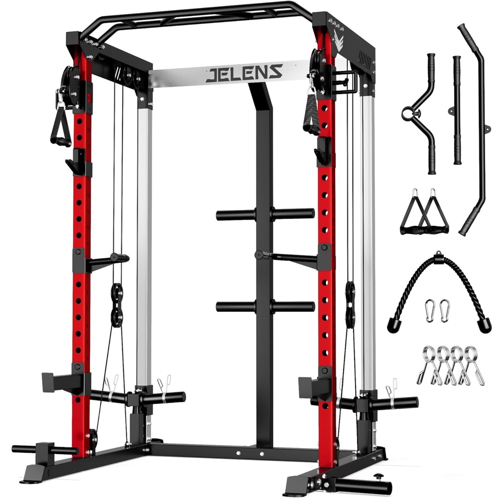 Pulley Home Gym - رف قوة متعدد الوظائف بسعة 2000