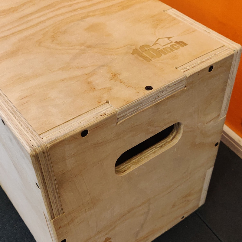 Home Gym In A Box - صندوق قفز خشبي 3 في 1