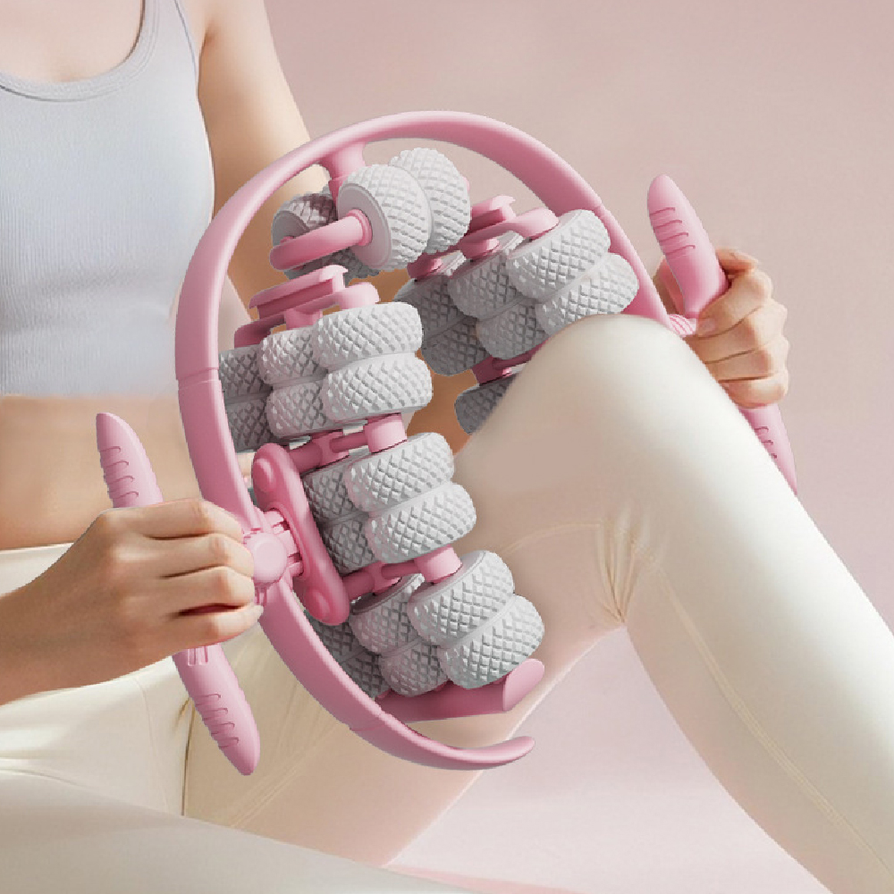Home Gym Manual - أداة تدليك قابلة للفصل لتمارين اليوغا،