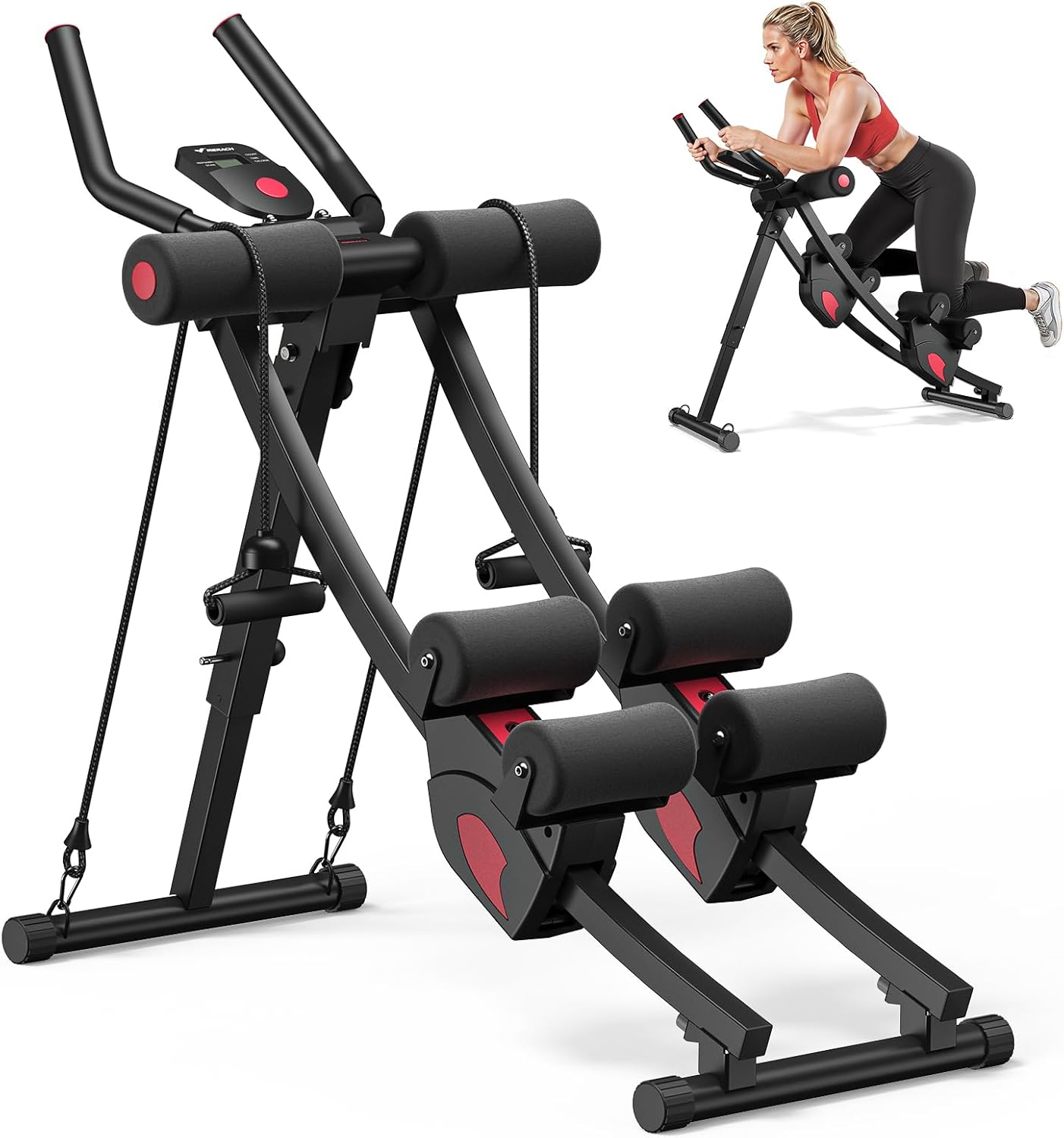Home Gym Trainer - جهاز تمارين البطن قابل للتعديل، مصنوع