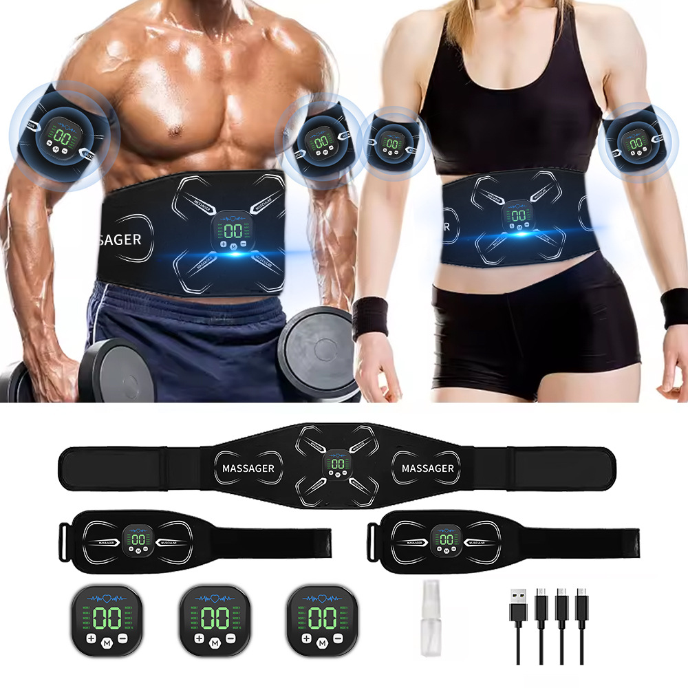 Home Gym Online - جهاز تحفيز العضلات الكهربائي EMS، مدرب