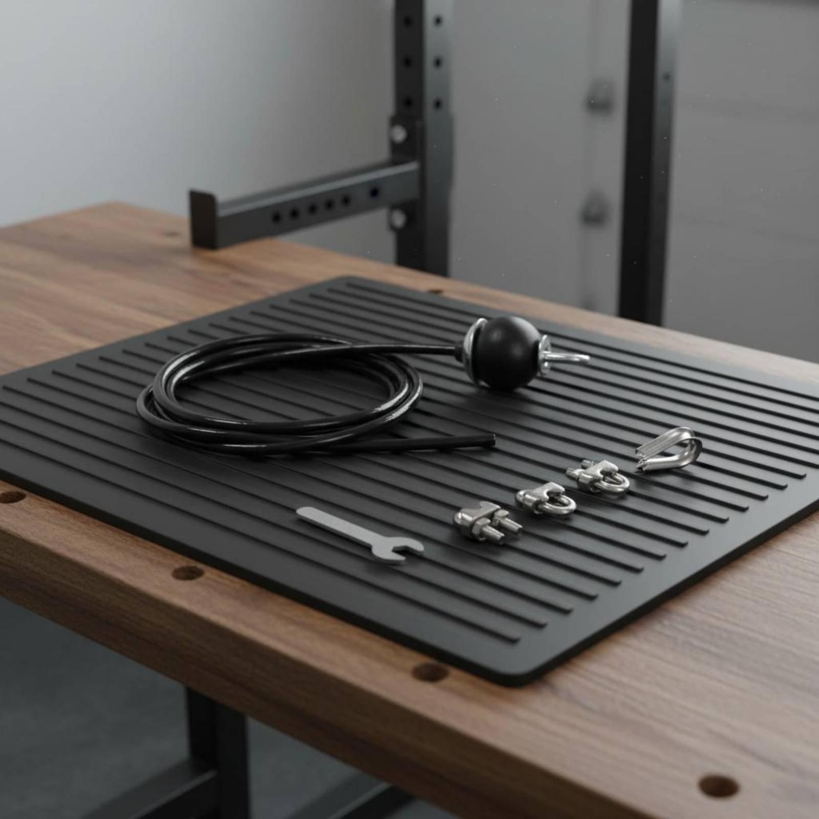Pulley Home Gym - كابل بكرة قابل للتعديل من الفولاذ