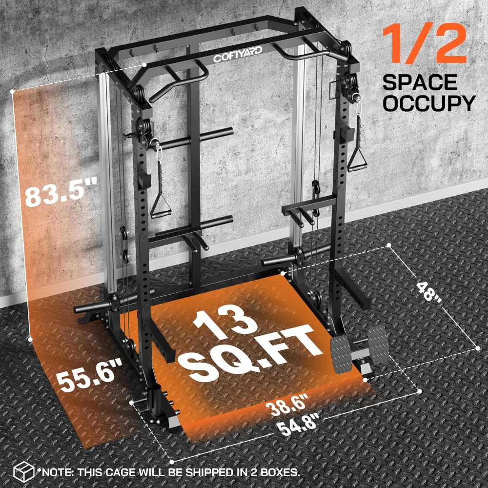رف متعدد الوظائف للتمارين الري - مراجعة Pulley Home Gym وسعره