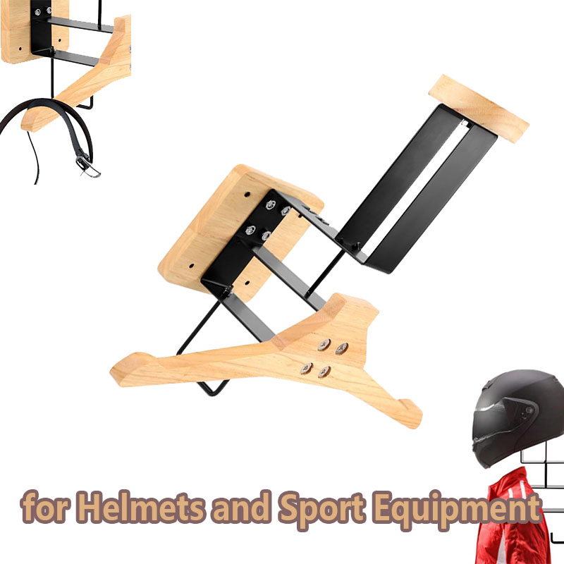 حامل خشبي لخوذة الدراجات النار - مراجعة Home Gym Wall Mounted وسعره