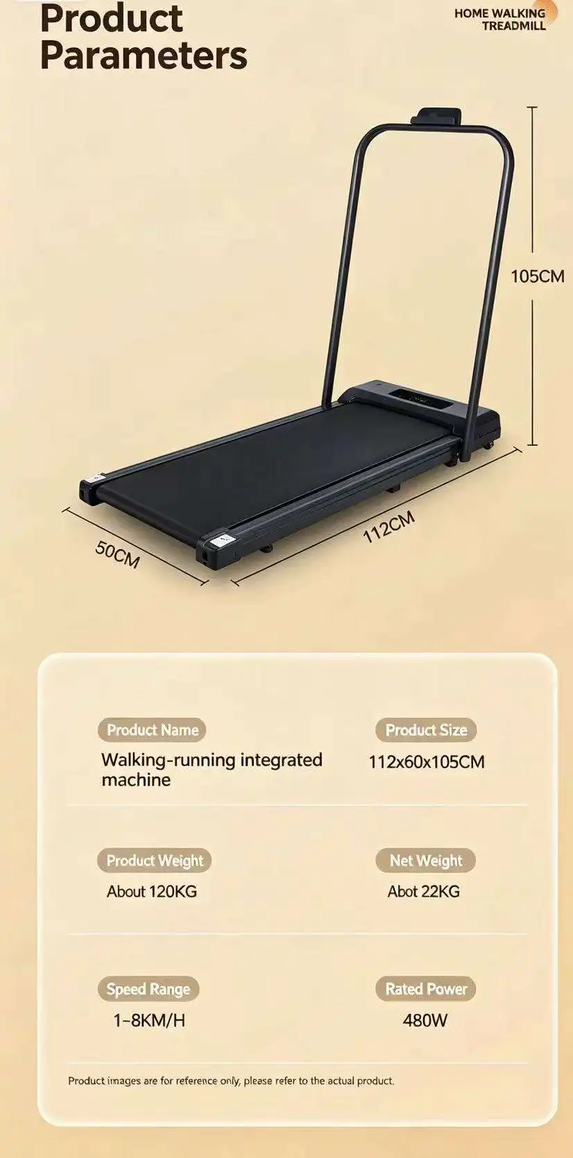 جهاز مشي JMZ محمول قابل للطي ل - مراجعة Home Gym Manual وسعره