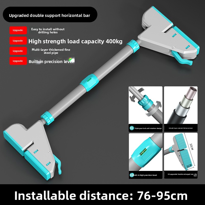 إطار باب بدون حفر، قضيب سحب لأ - مراجعة Home Gym Wall Mounted وسعره