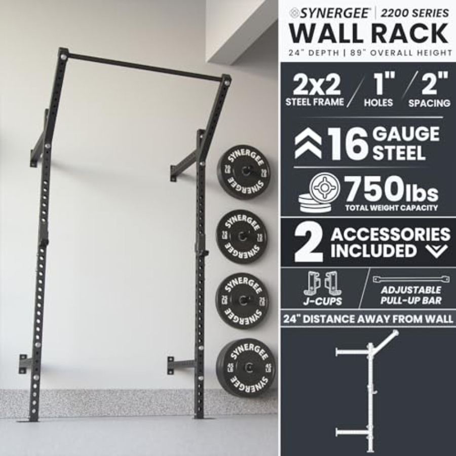 حامل سكوات مثبت على الحائط للا - مراجعة Home Gym Wall Mounted وسعره