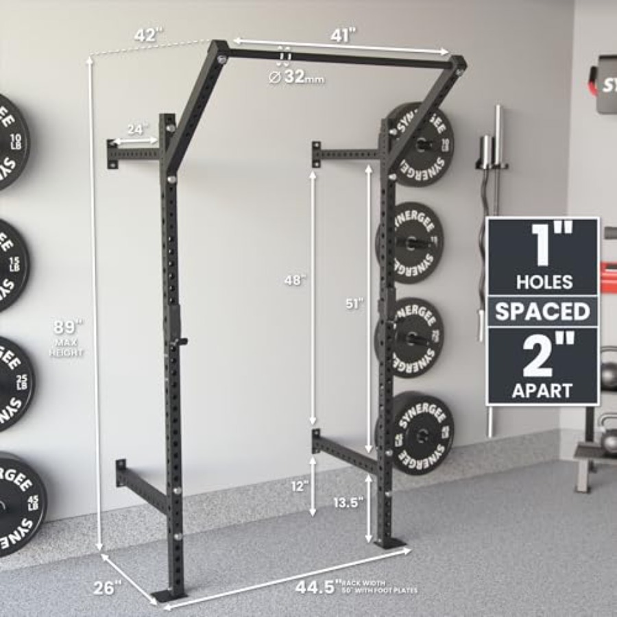 حامل سكوات مثبت على الحائط للا - مراجعة Home Gym Wall Mounted وسعره