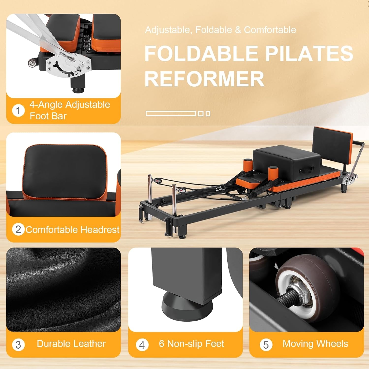 جهاز بيلاتس ريفورمر قابل للطي  - مراجعة Home Gym In A Box وسعره