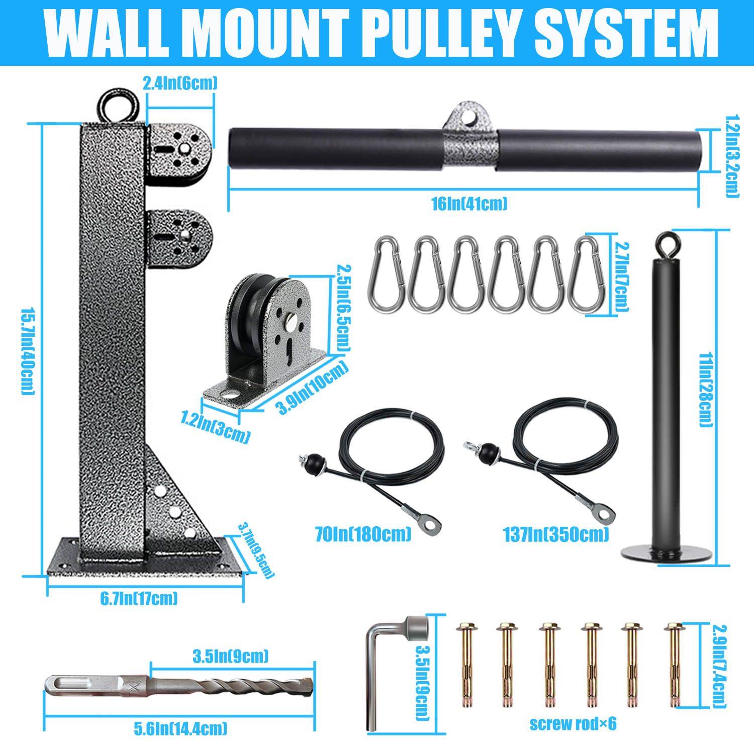 نظام بكرة مثبت على الحائط لليا - مراجعة Pulley Home Gym وسعره