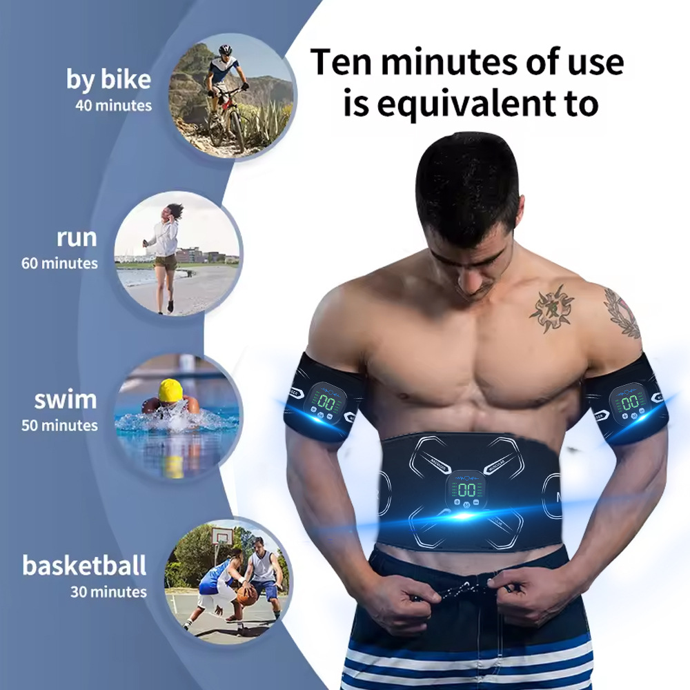 جهاز تحفيز العضلات الكهربائي E - مراجعة Home Gym Online وسعره