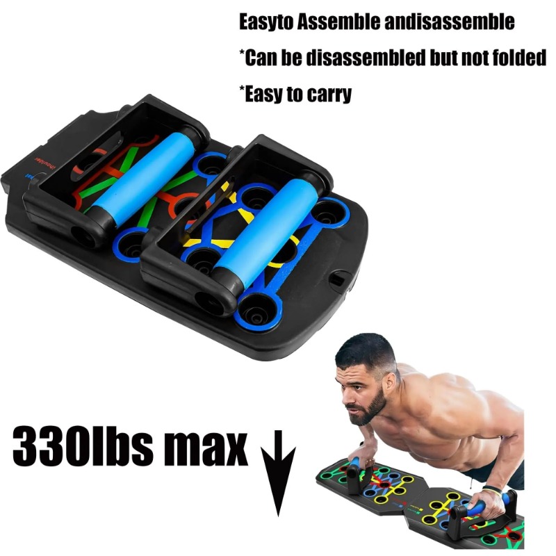لوح تمارين قابل للطي مع أربطة  - مراجعة Home Gym Online وسعره
